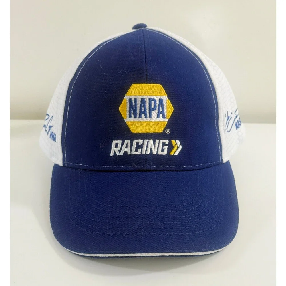 NAPA Racing Blue Hat‎ Adult Chase Elliott Mesh Adjustable Cap NHRA Series